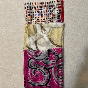Bundle of 3 100% Silk Scarves All 20x20 Inches
